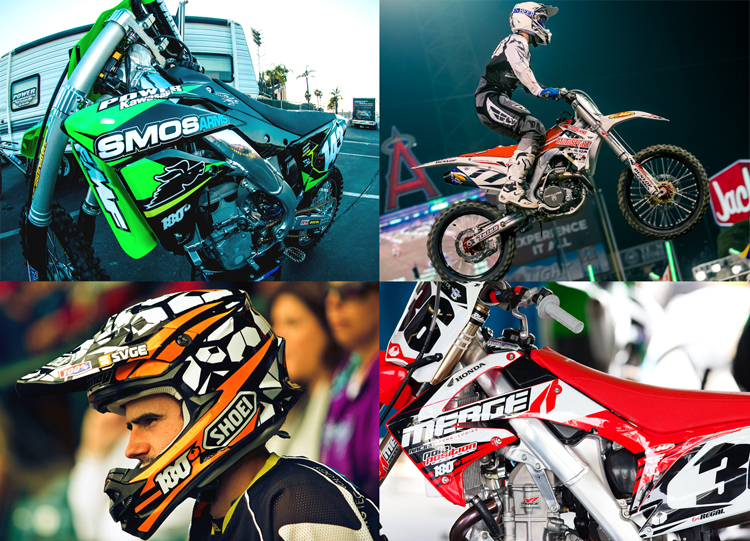 Motorcross bike graphics