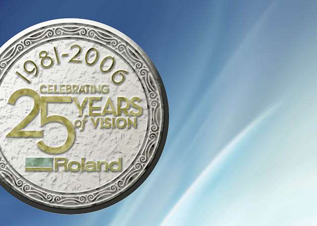 Roland DG celebrates its 25th anniversary