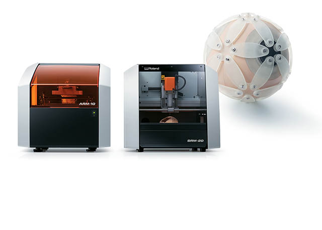 monoFab series ARM-10 3D printer and SRM-20 milling machine