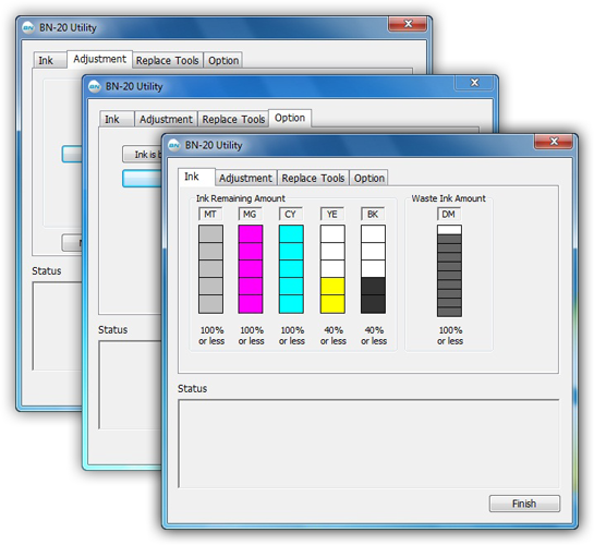 VersaSTUDIO BN-20 software