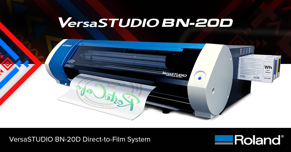 Roland DG Launches Easy-To-Use VersaSTUDIO BN-20D Desktop Direct