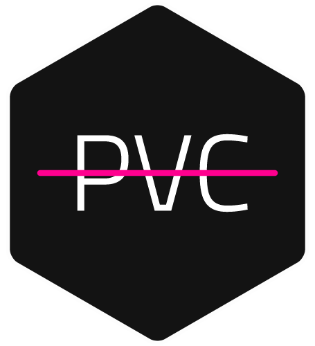PVC-free DIMENSE media