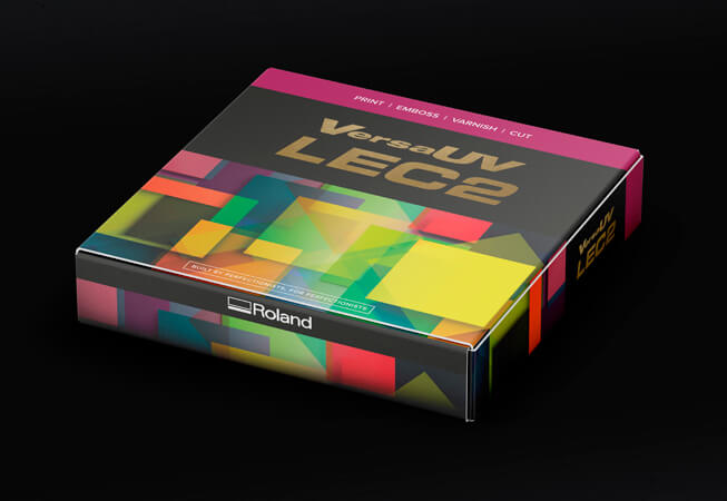 Colourful folding carton packaging prototype