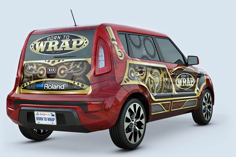 SOLJET PRO 4 XR-640 vehicle wrap