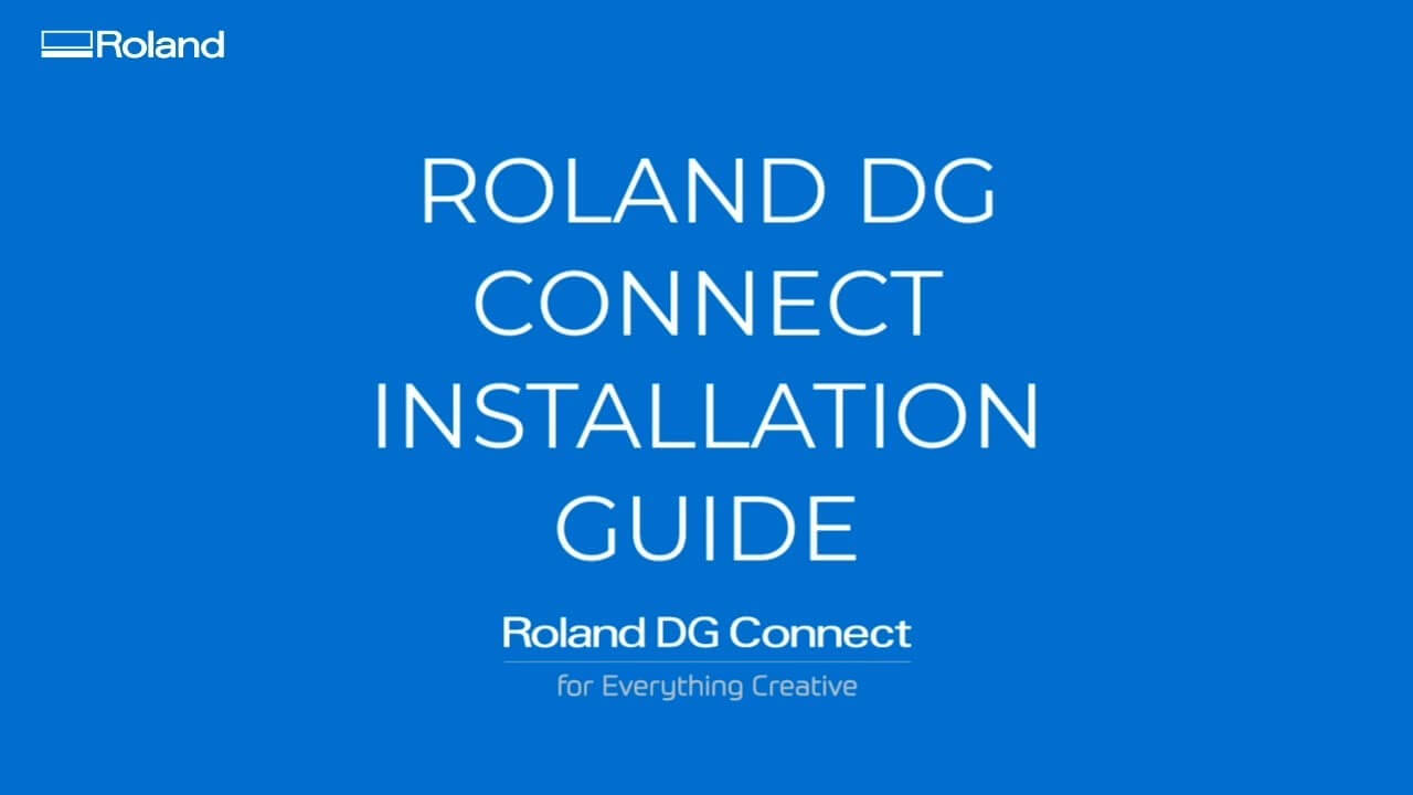 Roland DG Connect:: Connecting Roland DG Products and Customers