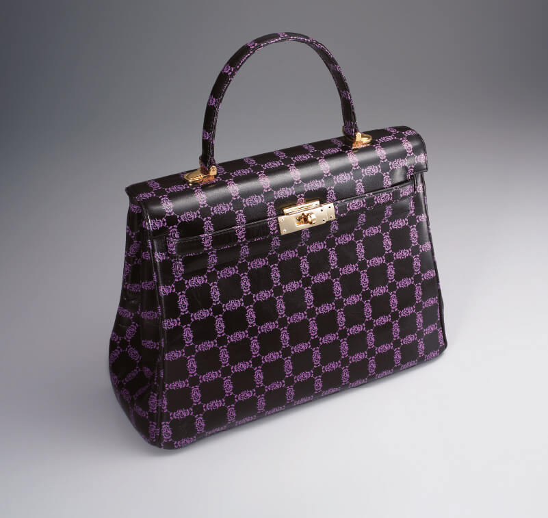 Handbag with direct-printed design