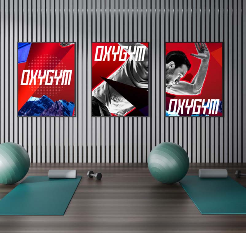 Image of posters produced with an DGXPRESS ER Series model from Roland DG